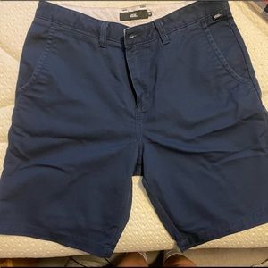 Mens Vans size 32 blue shorts